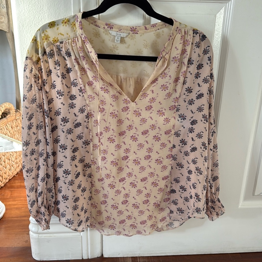 Joie floral blouse